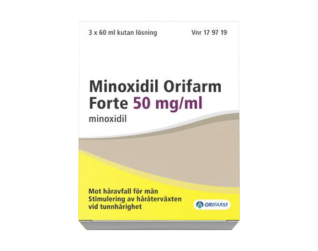 minoxidil orifarm forte skägg